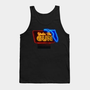 Florida Man netflix mini series themed graphic design by ironpalette Tank Top